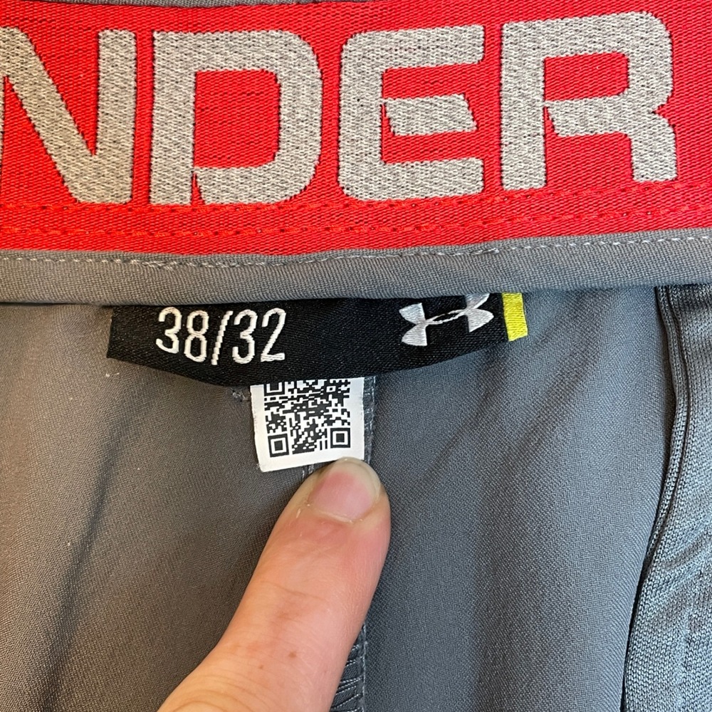 Under Armour Mens Pants 38/32 Gray Golf Training Athletic Casual - Picture 5 of 8